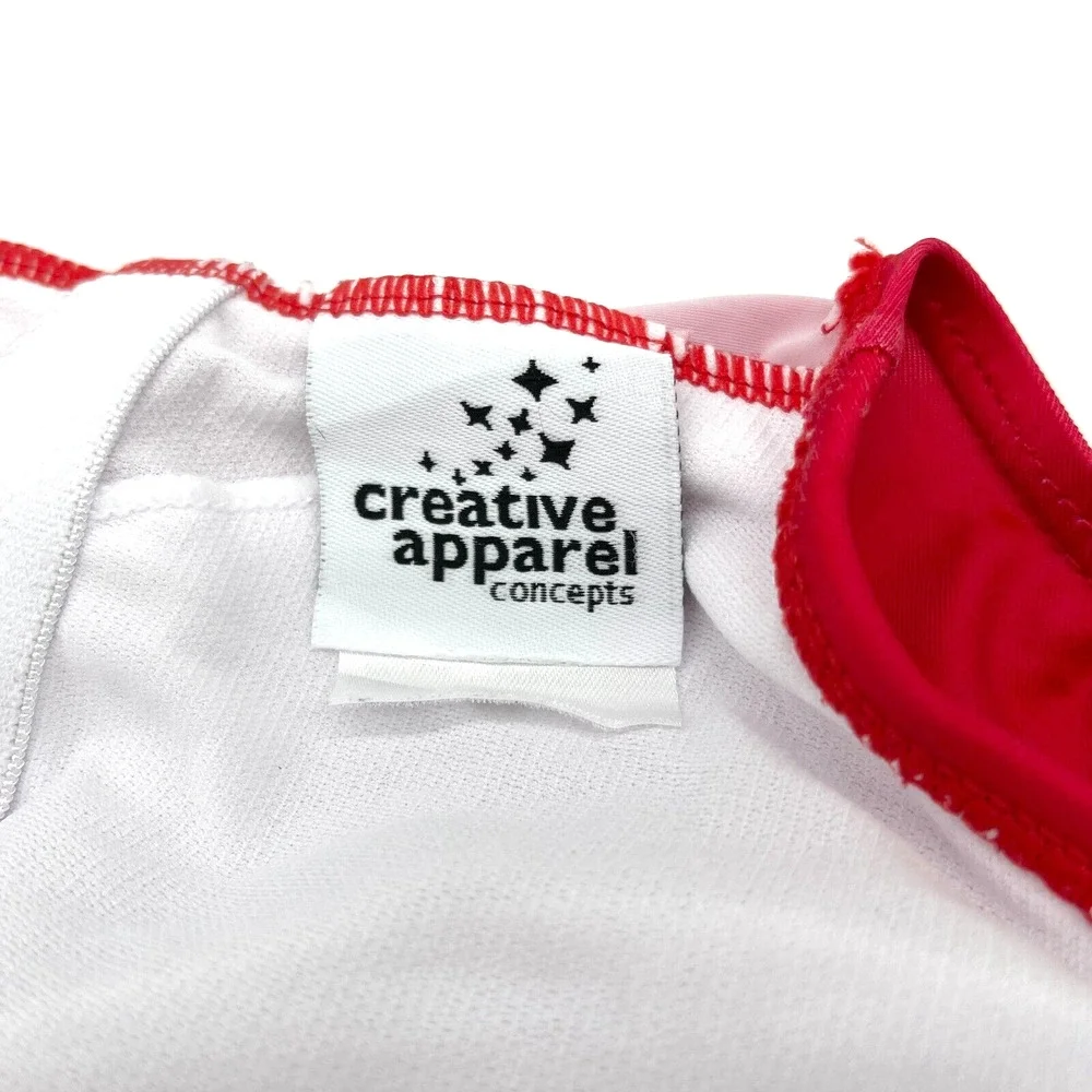 Creative Apparel Womens Swimsuit Size XLarge Texas Lone Star State Red‎ Beachy